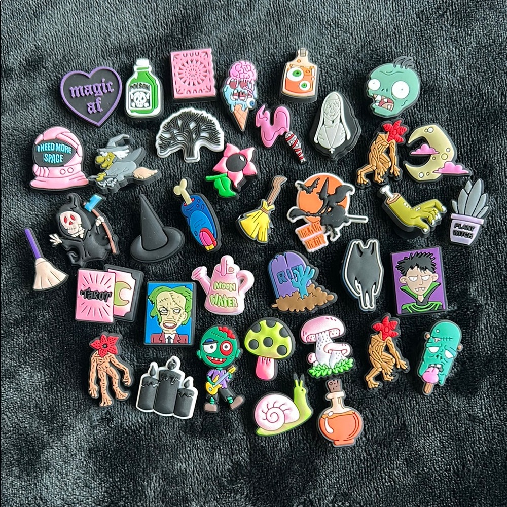 Halloween Croc Charms Set